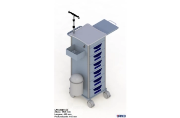 Carrinho para Medicação - LP 6500