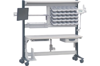 Estação de Trabalho Dacomobile com Tampo Elétrico Ergonômico - FA1020